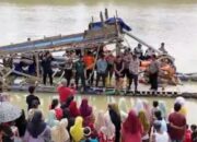 55 Rakit PETI Ditemukan di Sungai Kuantan, Tim Gabungan Kuansing Ultimatum Pembongkaran