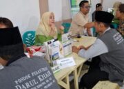 Ponpes Darul Khair Bersama PMI Gelar Donor Darah dan Layanan Kesehatan Gratis
