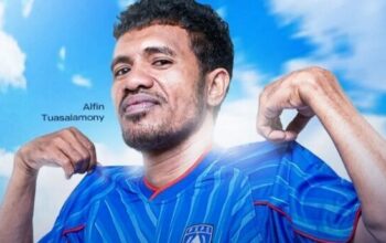 Sah, Alfin Tuasalamony Resmi Bergabung Dengan PSPS Pekanbaru.(ist)