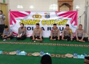 Serap Aspirasi Warga, Polda Riau Gelar Jumat Curhat di Masjid Istiqoroh Senapelan