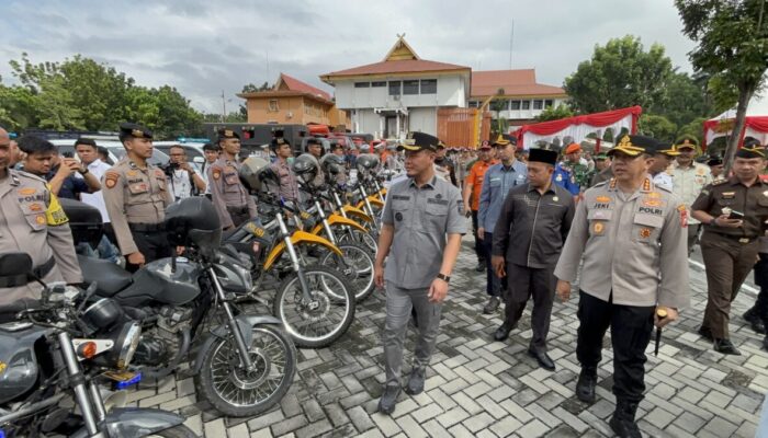 Apel Penanganan Banjir, Polresta dan Pemko Pekanbaru Siaga Hadapi Musim Hujan