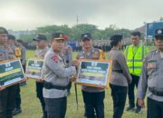 Kapolda Riau Pimpin Apel Apresiasi Green Policing Award 2025