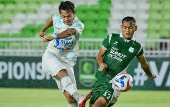 Derby Sumatera Klasik Memanas, PSMS dan PSPS Kembali Berbagi Angka 1-1 di Medan